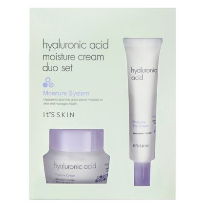 Комплект за лице - крем и околоочен контур Hyaluronic Acid It'S Ski