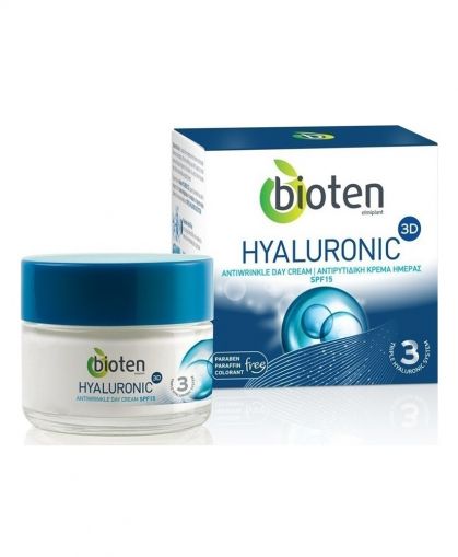 Дневен крем BIOTEN Hyaluronic 3D