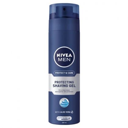 Гел за бръснене NIVEA Protect & Care 200 мл