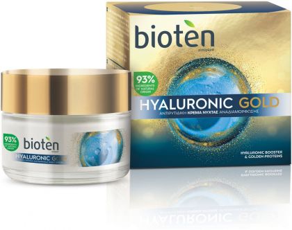 Нощен крем за лице BIOTEN Gold 