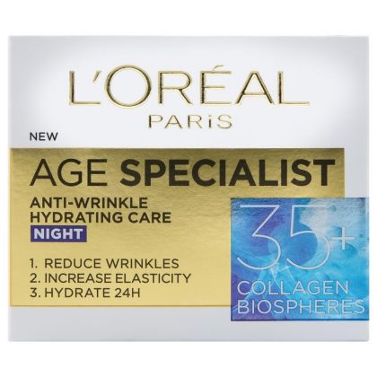 Нощен Крем за лице L'OREAL Age Expert 35+